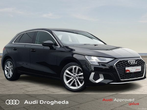 Audi A3 Hatchback, Petrol Hybrid, 2022, Black
