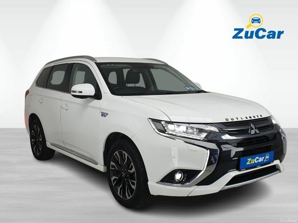 Mitsubishi Outlander SUV, Petrol Plug-in Hybrid, 2018, White