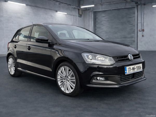 Volkswagen Polo Hatchback, Petrol, 2017, Black