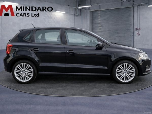 Volkswagen Polo Hatchback, Petrol, 2017, Black