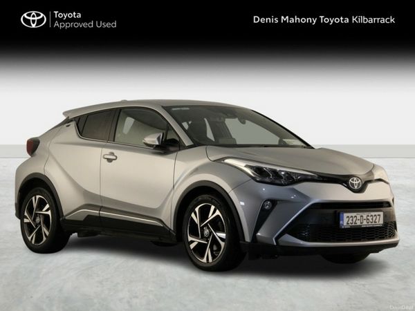 Toyota C-HR SUV, Petrol Hybrid, 2023, Silver