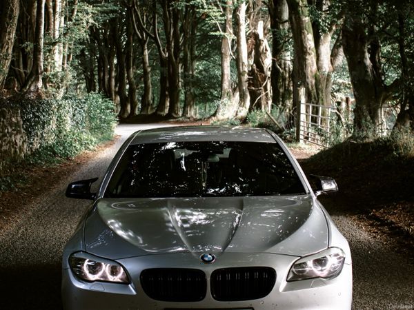 BMW 5-Series Saloon, Diesel, 2013, Silver