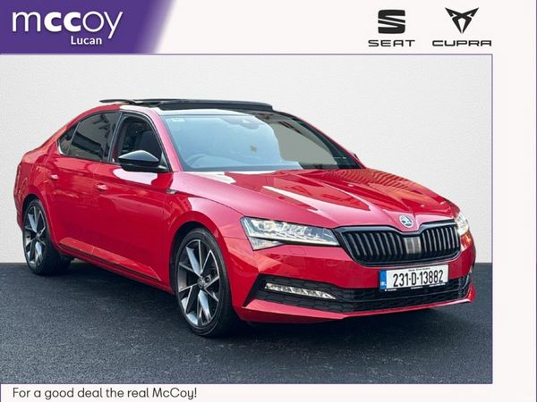 Skoda Superb Saloon, Diesel, 2023, Red