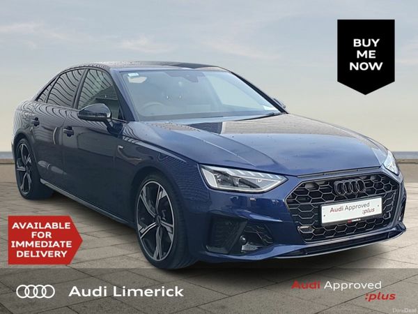 Audi A4 Saloon, Diesel, 2023, Blue