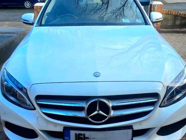 Mercedes-Benz C-Class Saloon, Petrol Plug-in Hybrid, 2016, White