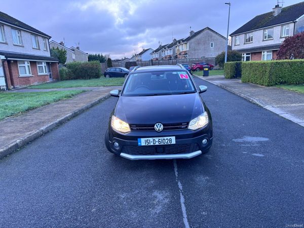 Volkswagen Polo Hatchback, Petrol, 2015, Black