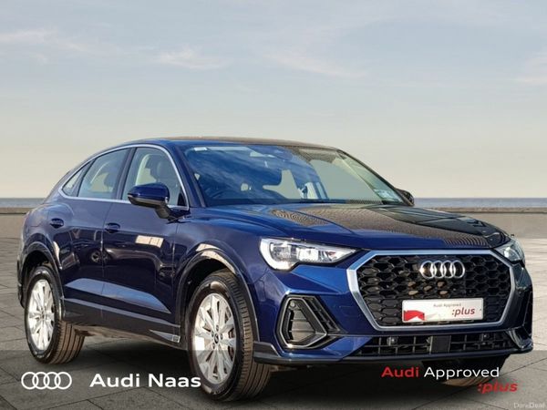 Audi Q3 SUV, Petrol Plug-in Hybrid, 2022, Blue
