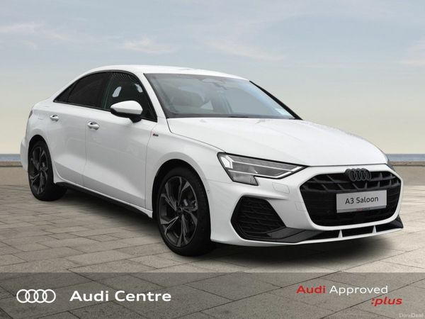 Audi A3 Saloon, Petrol, 2026, White