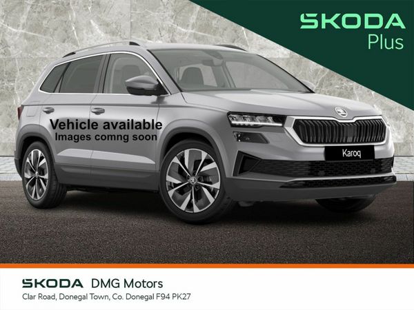 Skoda Karoq Estate, Petrol, 2023, Blue
