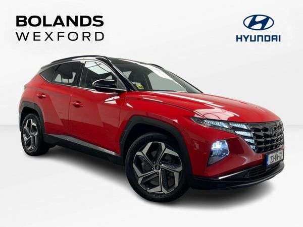 Hyundai Tucson SUV, Petrol Hybrid, 2023, Red