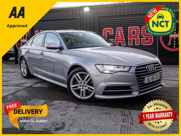 Audi A6 Saloon, Diesel, 2015, Silver