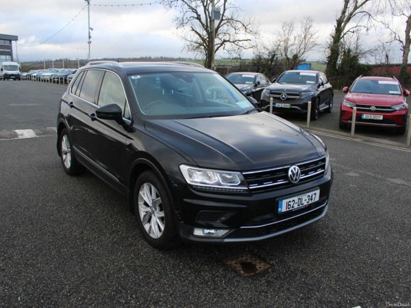 Volkswagen Tiguan SUV, Diesel, 2016, Black