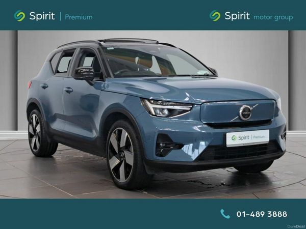 Volvo XC40 SUV, Electric, 2022, Blue