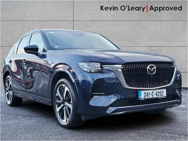 Mazda CX-60 SUV, Petrol Plug-in Hybrid, 2024, Blue