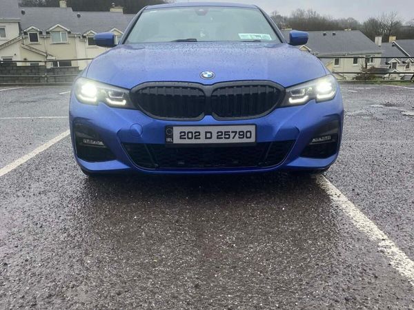 BMW 3-Series Saloon, Petrol Plug-in Hybrid, 2020, Blue