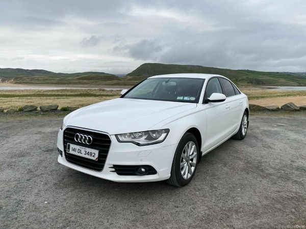 Audi A6 Saloon, Diesel, 2014, White