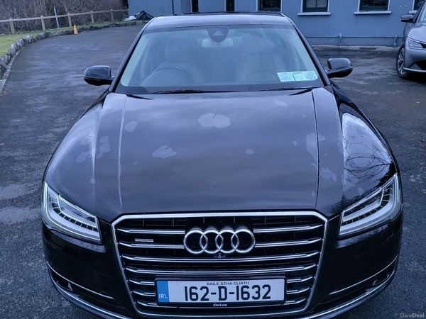 Audi A8 Saloon, Diesel, 2016, Black