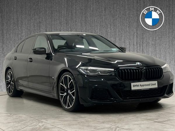 BMW 5-Series Saloon, Diesel, 2021, Black
