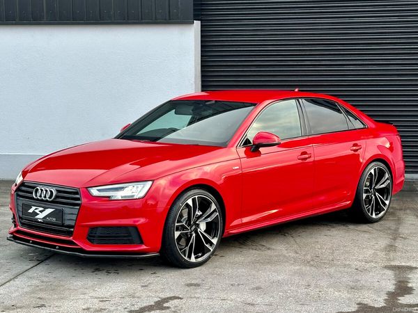 Audi A4 Saloon, Diesel, 2016, Red