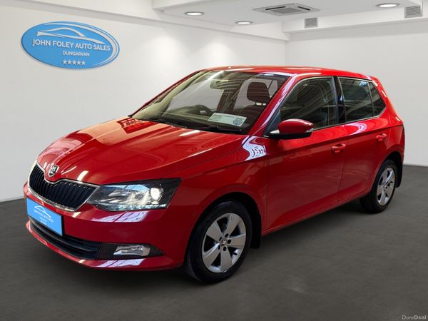 Skoda Fabia Hatchback, Petrol, 2017, Red