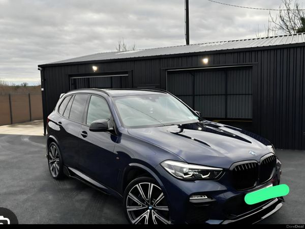 BMW X5 SUV, Petrol Plug-in Hybrid, 2020, Blue