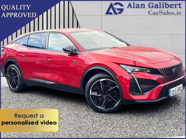 Peugeot 408 Hatchback, Petrol, 2023, Red