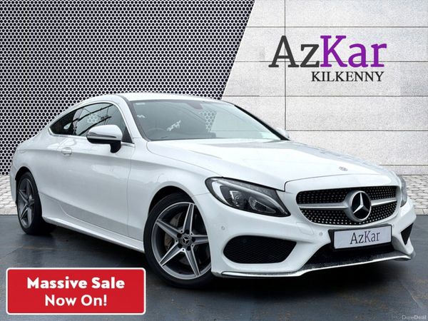 Mercedes-Benz C-Class Coupe, Diesel, 2017, White