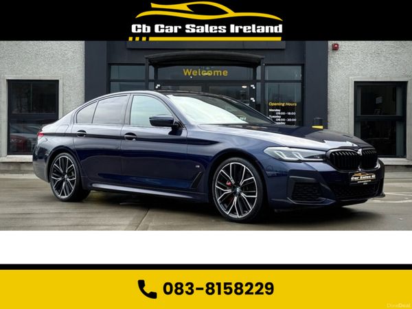 BMW 5-Series Saloon, Diesel, 2022, Blue