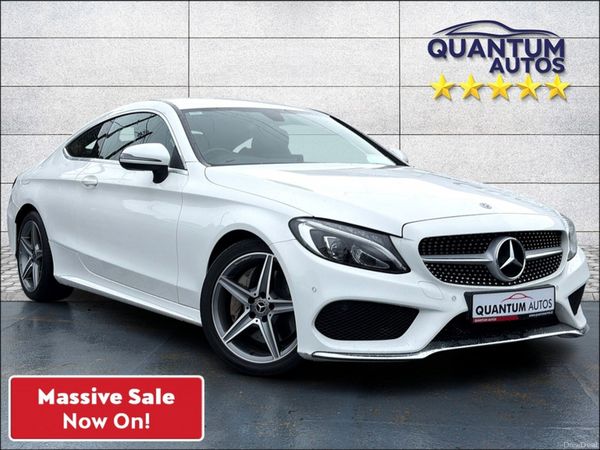 Mercedes-Benz C-Class Coupe, Diesel, 2017, White