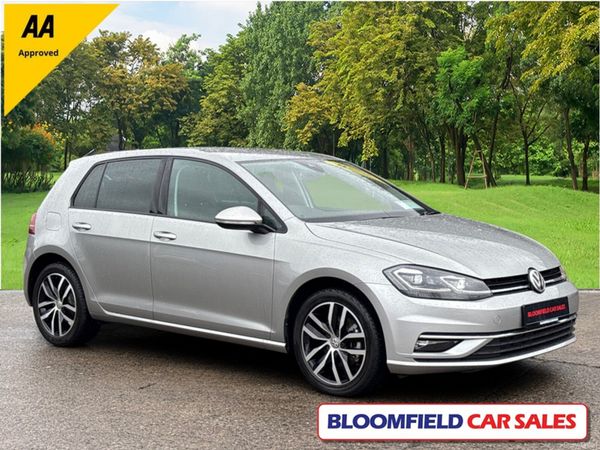 Volkswagen Golf Hatchback, Petrol, 2019, Silver