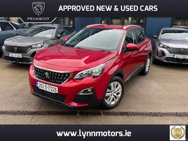 Peugeot 3008 MPV, Petrol, 2020, Red