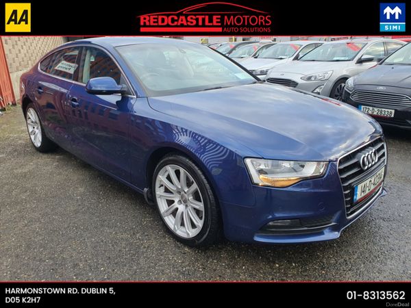 Audi A5 Hatchback, Diesel, 2014, Blue