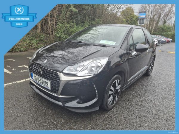Citroen DS 3 Hatchback, Petrol, 2017, Black