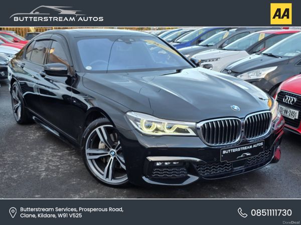 BMW 7-Series Saloon, Diesel, 2018, Black
