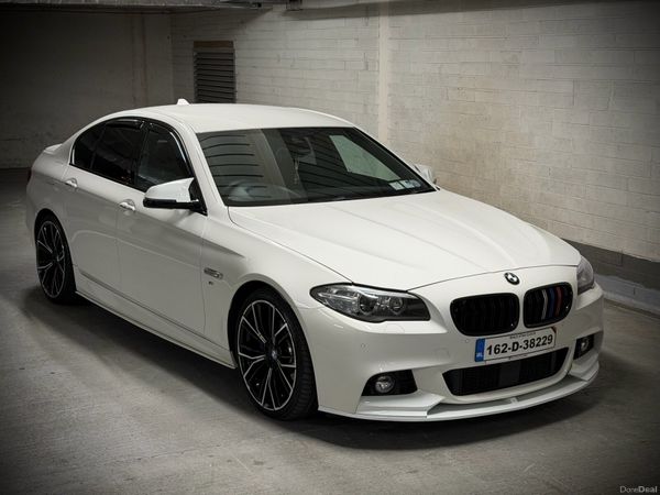 BMW 5-Series Saloon, Diesel, 2016, White