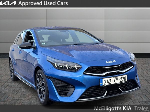 Kia Ceed Hatchback, Diesel Hybrid, 2024, Blue