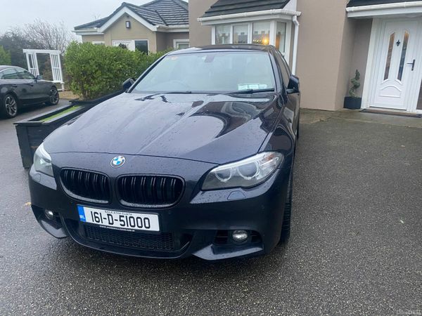 BMW 5-Series Saloon, Diesel, 2016, Black