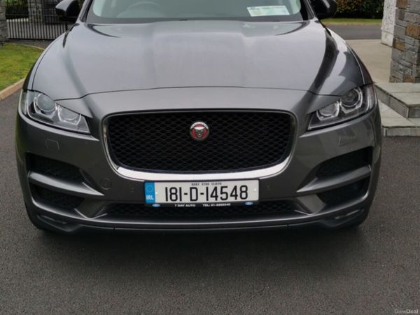 Jaguar F-Pace SUV, Diesel, 2018, Grey