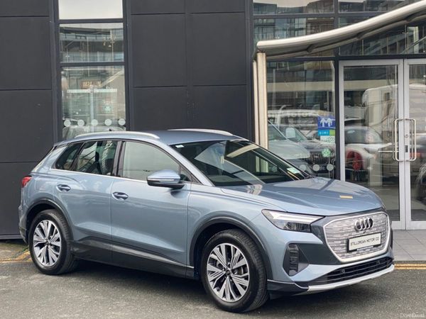 Audi Q4 Estate, Electric, 2024, Blue