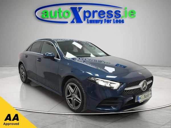 Mercedes-Benz A-Class Saloon, Petrol Plug-in Hybrid, 2021, Blue