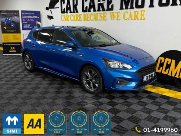 Ford Focus Hatchback, Petrol, 2020, Blue