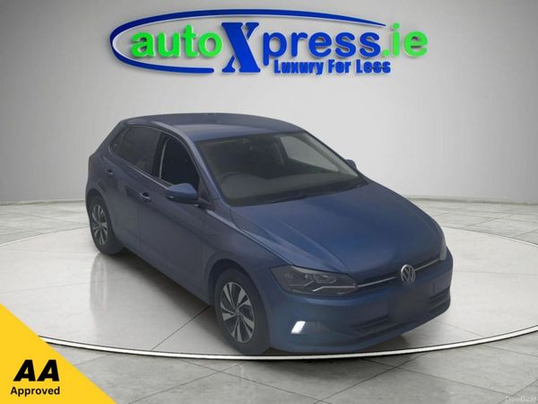 Volkswagen Polo Hatchback, Petrol, 2018, Blue