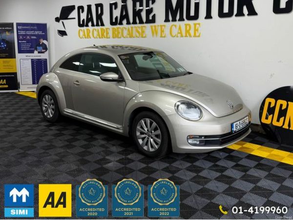 Volkswagen Beetle Hatchback, Petrol, 2016, Gold