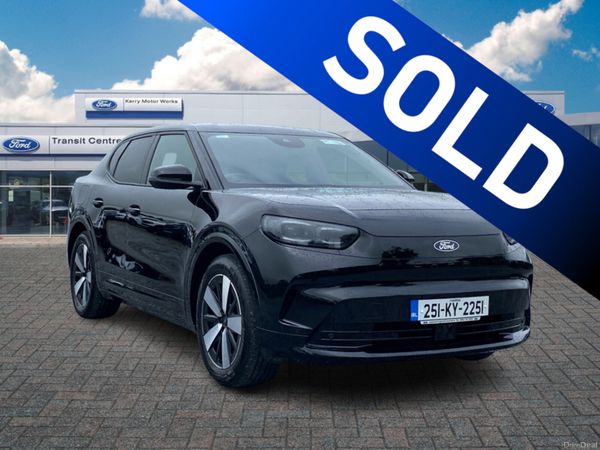 Ford Capri MPV, Electric, 2025, Black