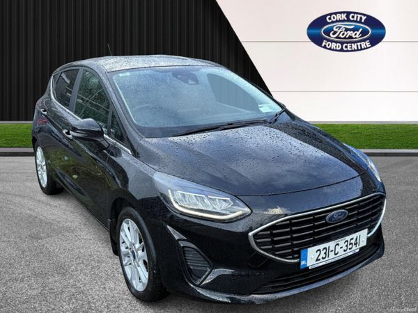 Ford Fiesta Hatchback, Petrol, 2023, Black