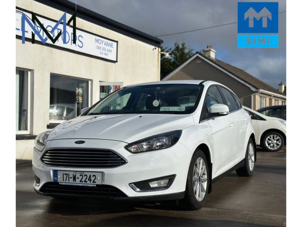 Ford Focus Hatchback, Diesel, 2017, White