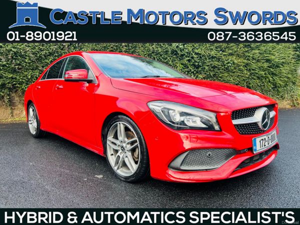 Mercedes-Benz CLA Saloon, Petrol, 2017, Red