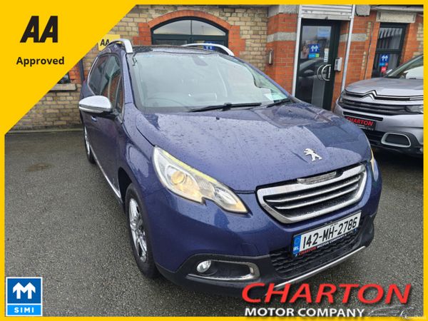 Peugeot 2008 Hatchback, Petrol, 2014, Blue