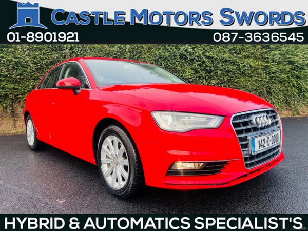 Audi A3 Saloon, Petrol, 2014, Red