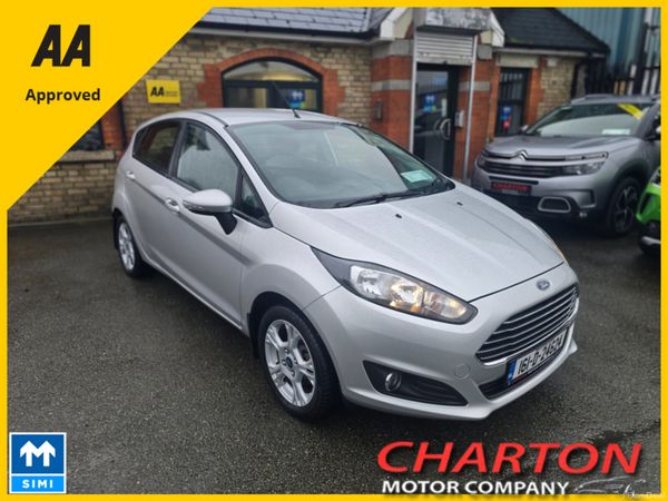 Ford Fiesta Hatchback, Petrol, 2016, Silver